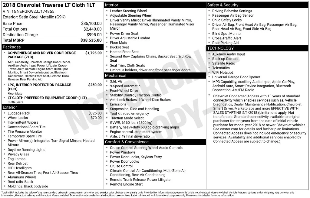 Used 2018 Gray Chevrolet LT image 2