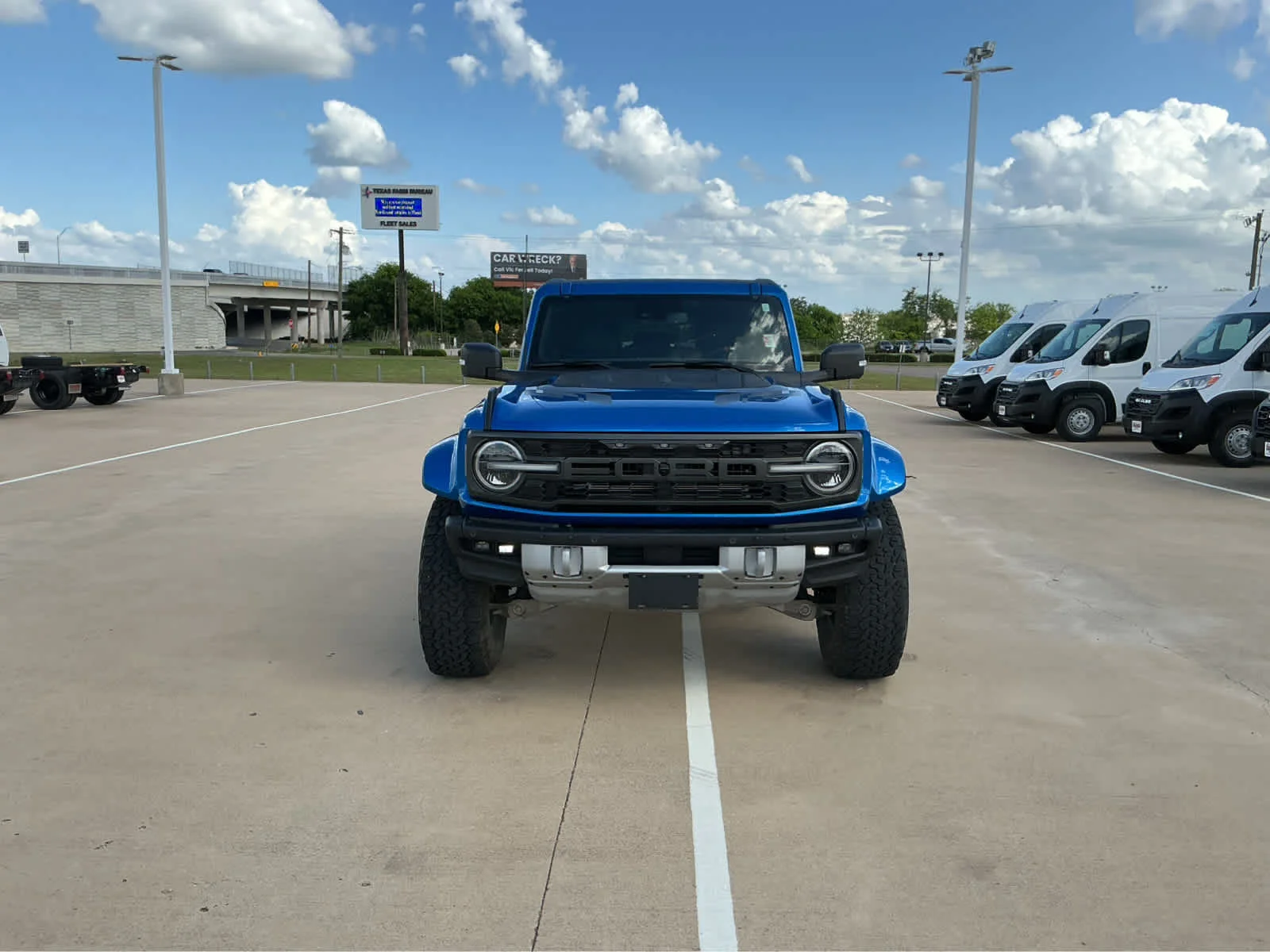 Used 2024 Velocity Blue Metallic Ford Raptor image 3