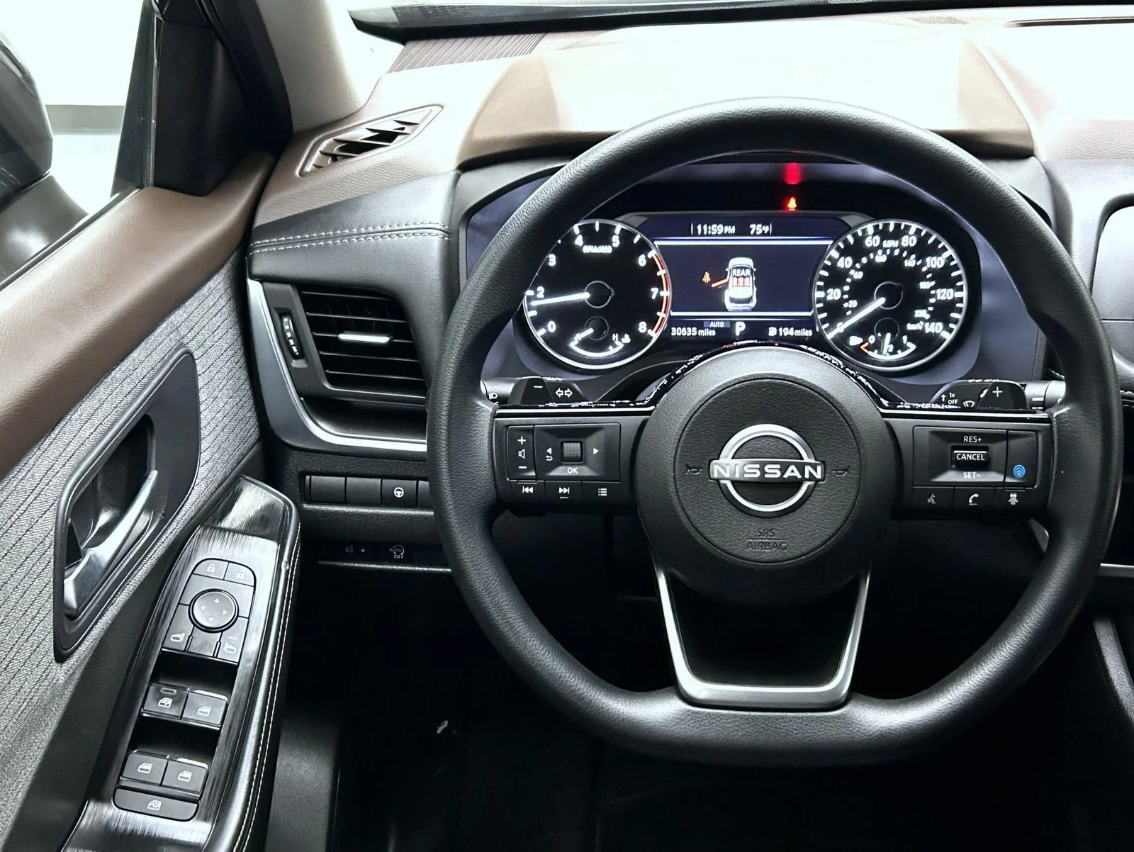 Certified Used 2023 Black Nissan SV image 12