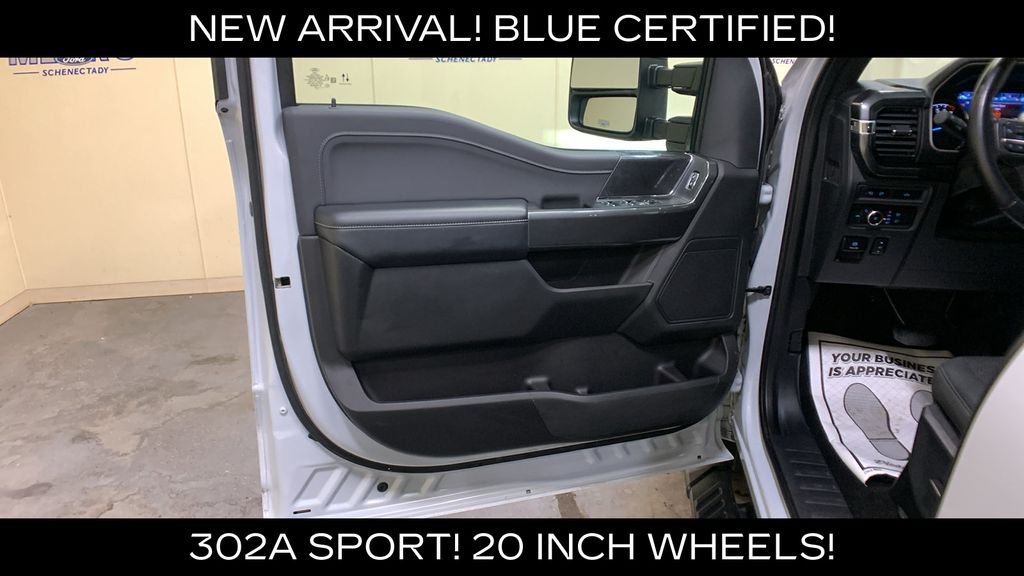 Certified Used 2022 White Metallic Ford XLT image 28