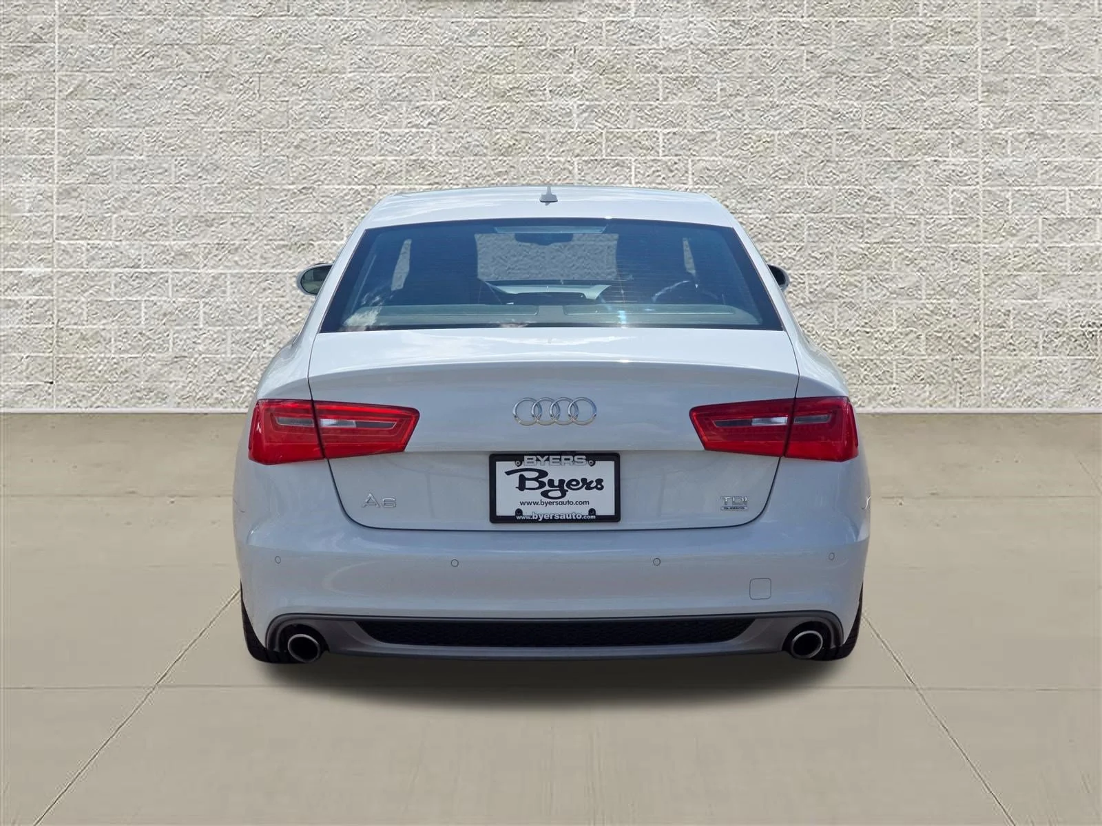 Used 2014 Glacier White Audi 3.0L TDI Prestige image 6