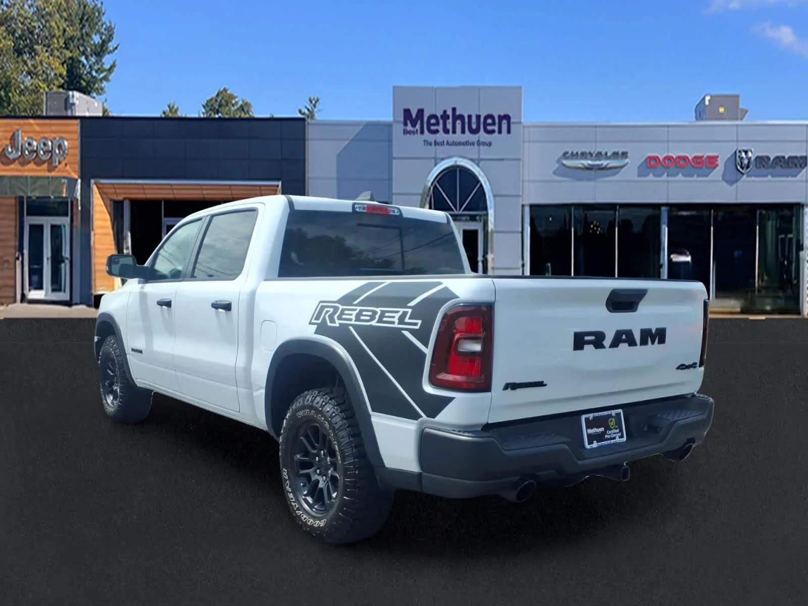 Used 2026 Bright White Clearcoat Ram Rebel image 5
