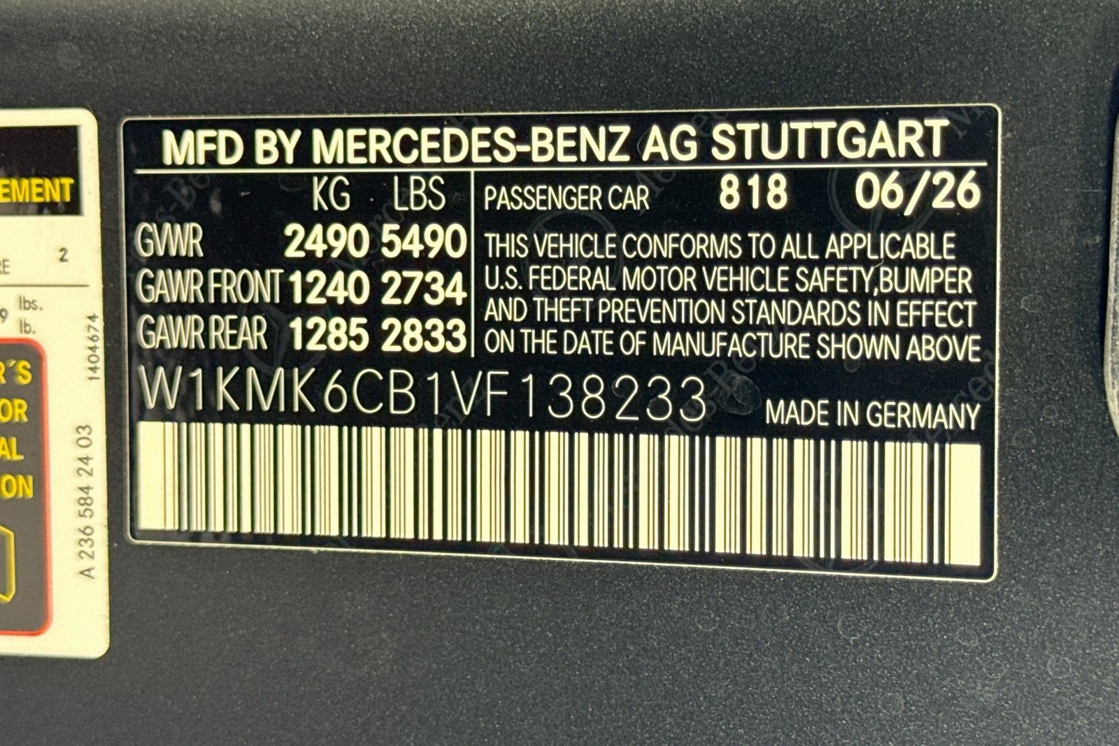 New 2027 MANUFAKTUR exclusive graphite grey magno Mercedes-Benz AMG® CLE 53 image 29