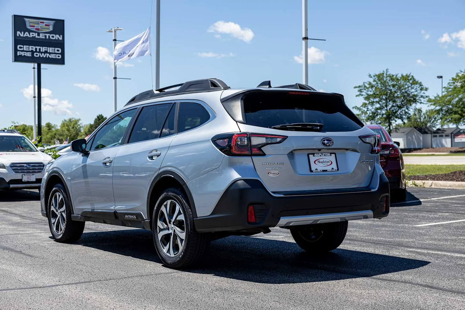 Used 2021 Silver Subaru Limited image 7