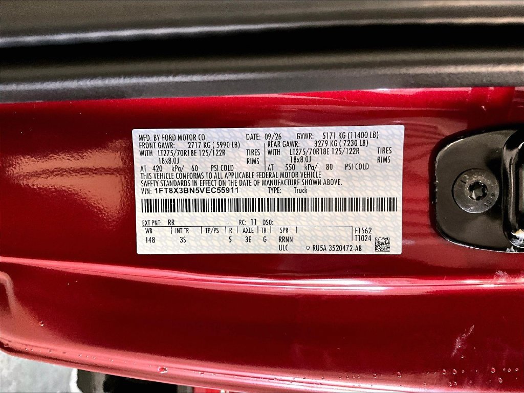 New 2027 Ruby Red Metallic Ford XLT image 17