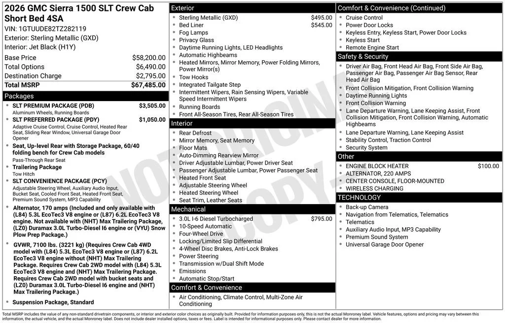 2026 GMC Sierra 1500 SLT - Photo 39