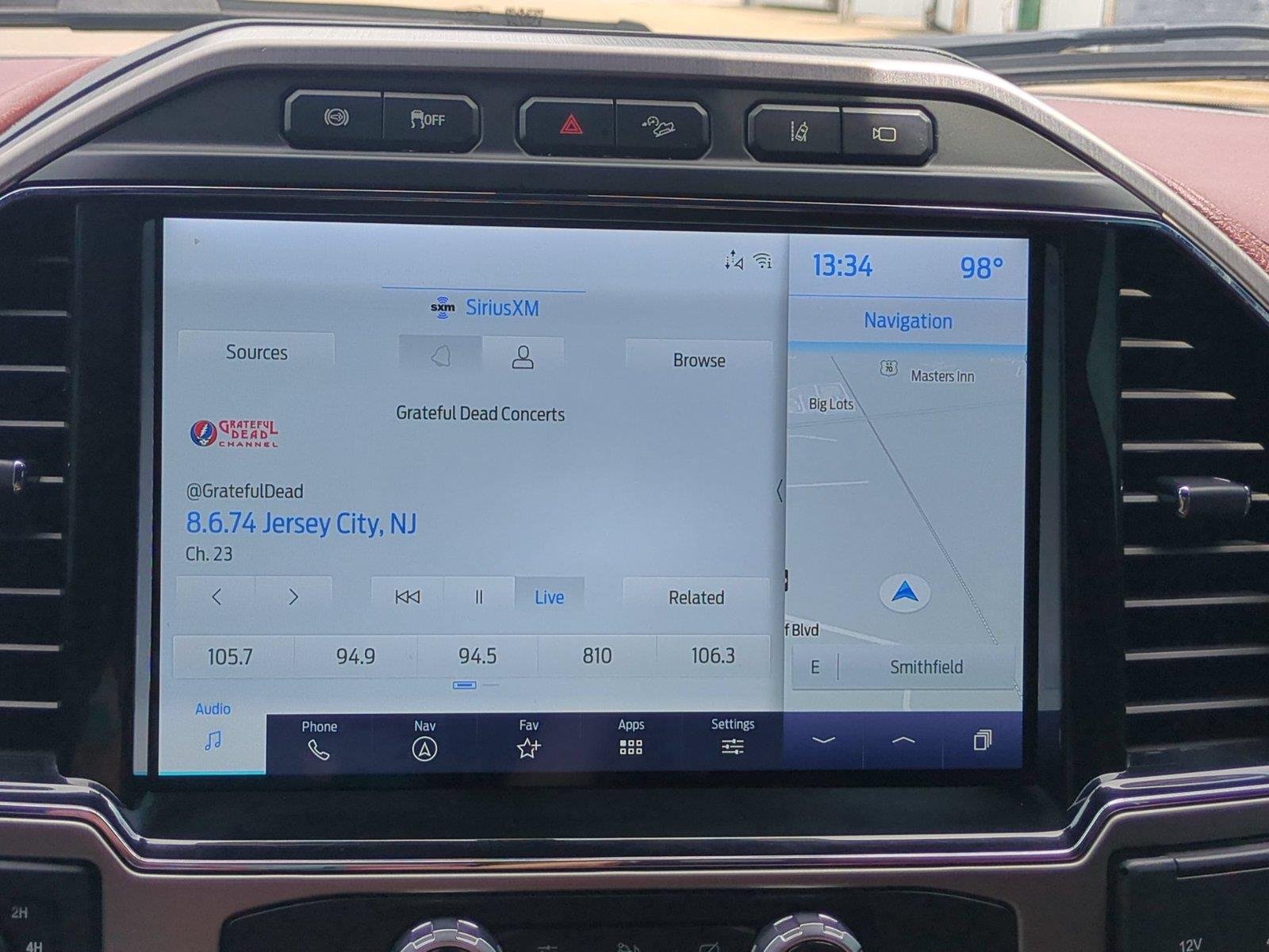 Used 2022 Agate Black Metallic Ford King Ranch image 25