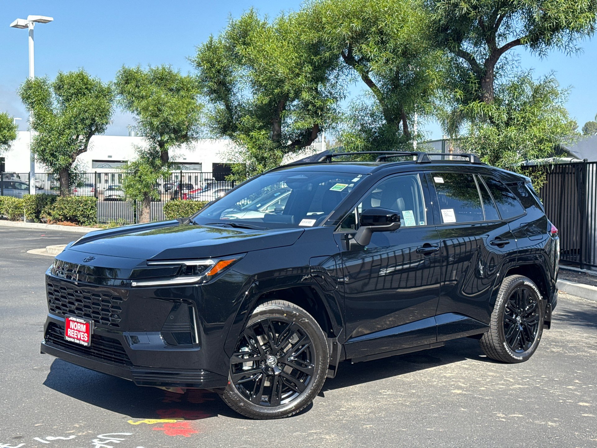 New 2026 Midnight Black Metallic Toyota  XSE image 2