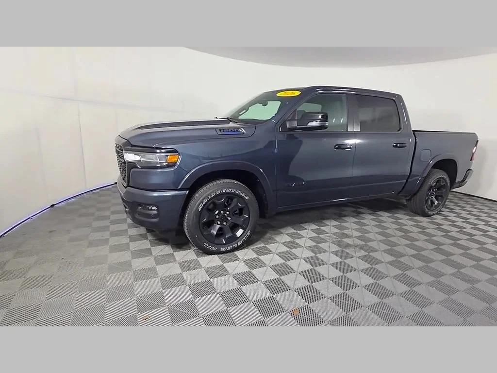 New 2026 Forged Blue Metallic Exterior Paint RAM Big Horn image 36