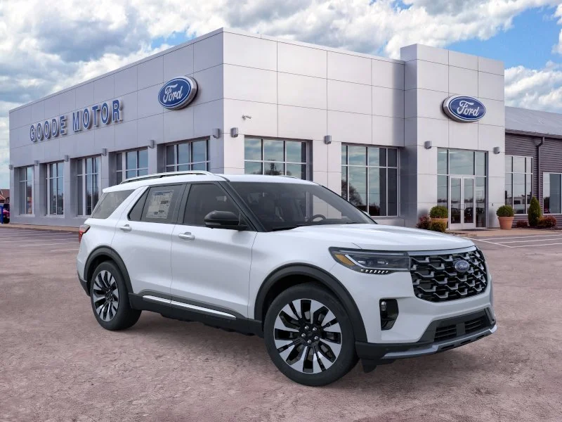 New 2026 Space White Metallic Ford Platinum™ image 7