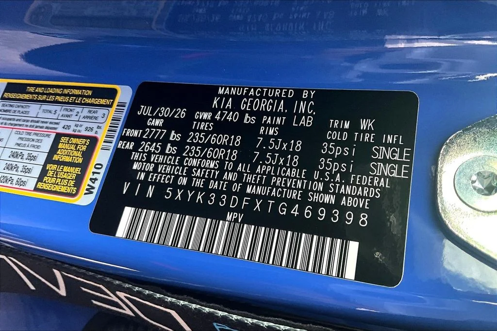 New 2026 Nebular Blue Kia EX image 12