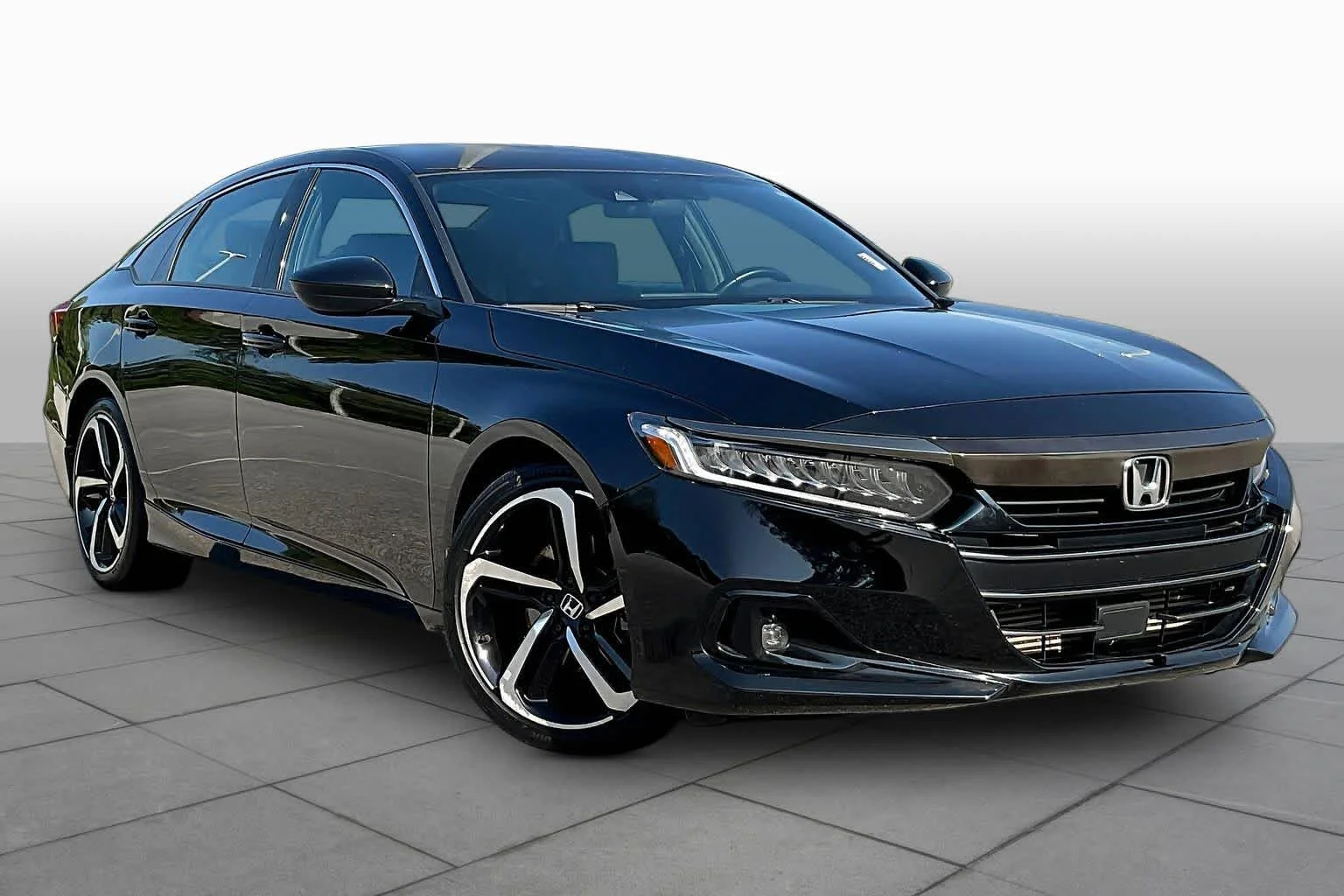 Used 2022 Crystal Black Pearl Honda Sport image 3