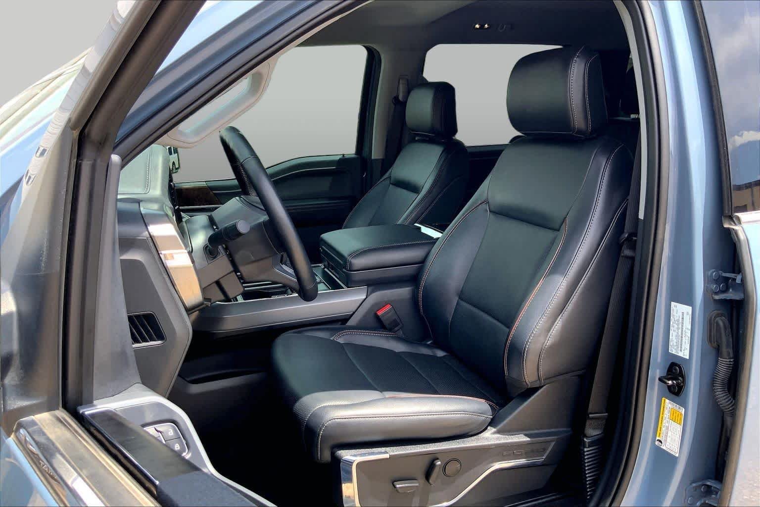 Certified Used 2023 Azure Gray Metallic Tri-Coat Ford LARIAT image 8