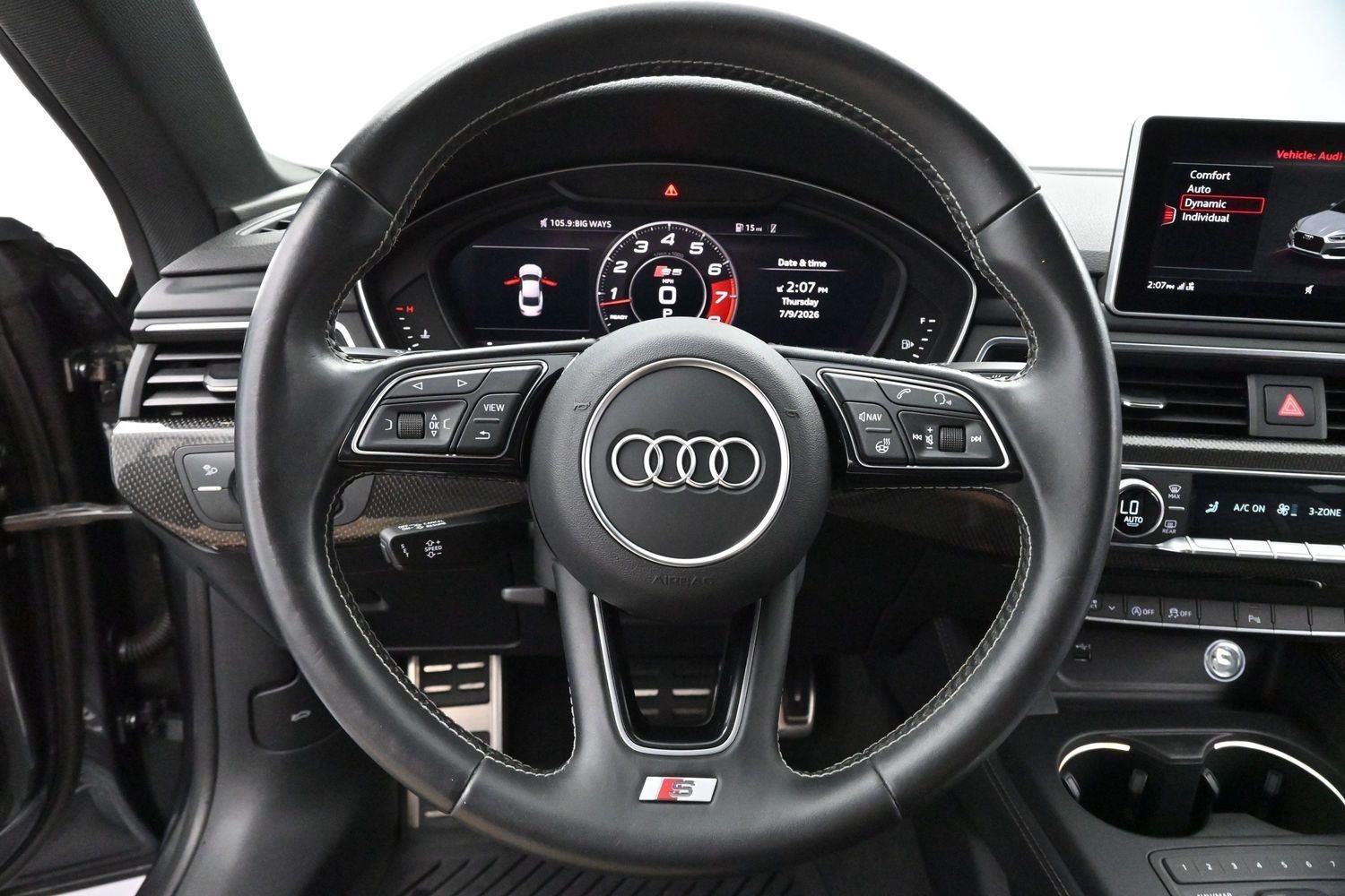 Used 2019 Daytona Gray Pearl Effect Audi Premium Plus image 14