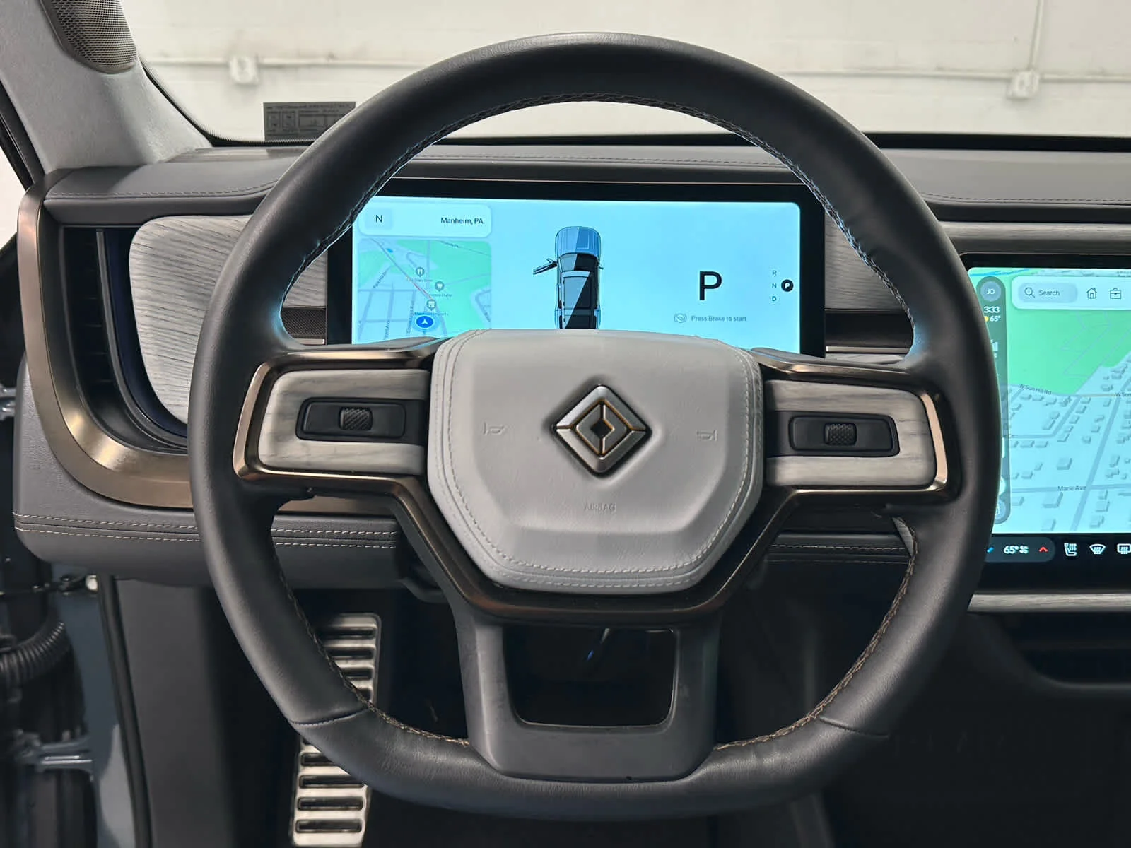 Used 2025 Storm Blue Rivian Ascend image 26