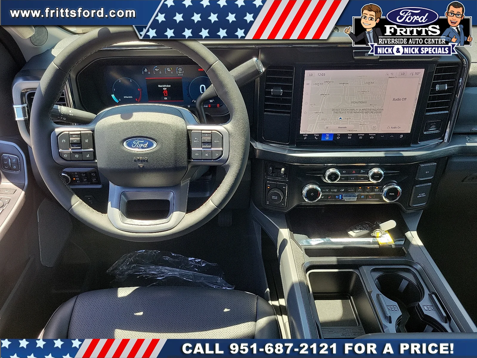 New 2026 Glacier Gray Metallic Tri-Coat Ford F-250® Lariat® image 4