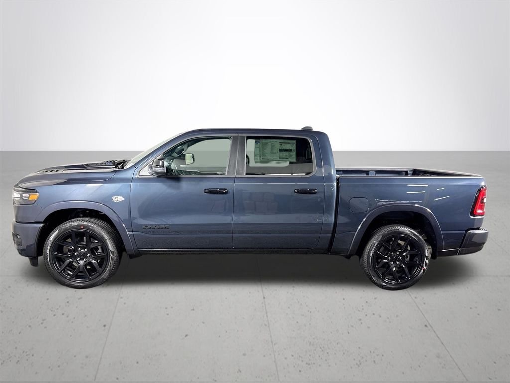 New 2026 Forged Blue Metallic Exterior Paint RAM Laramie image 9