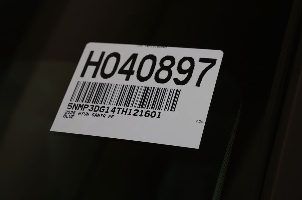 New 2026 Atlantis Blue Hyundai Limited image 60