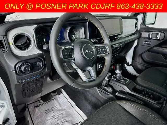 Used 2024 White Jeep Sahara 4xe image 9