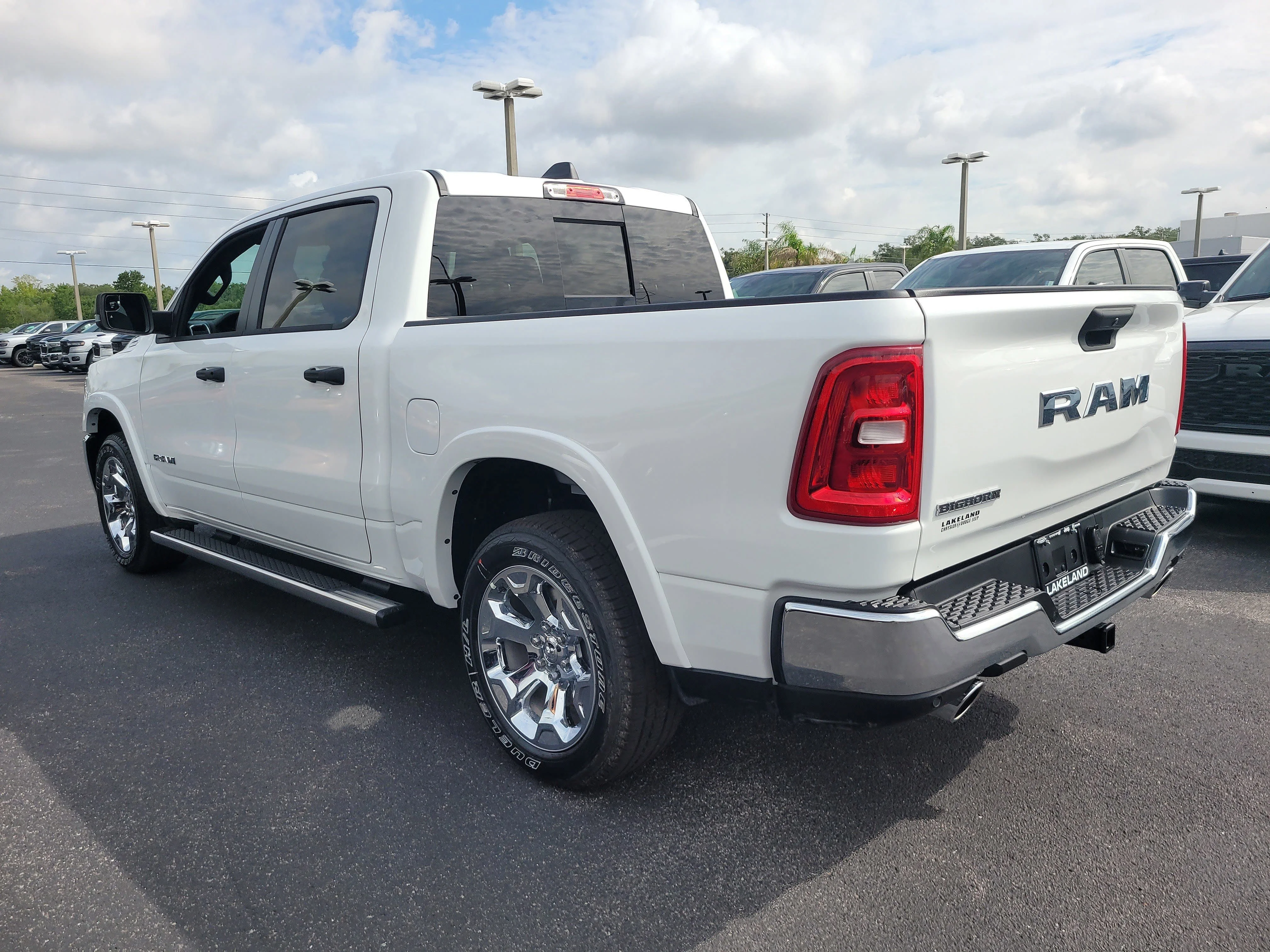 New 2026 Bright White Clearcoat Ram Big Horn image 8