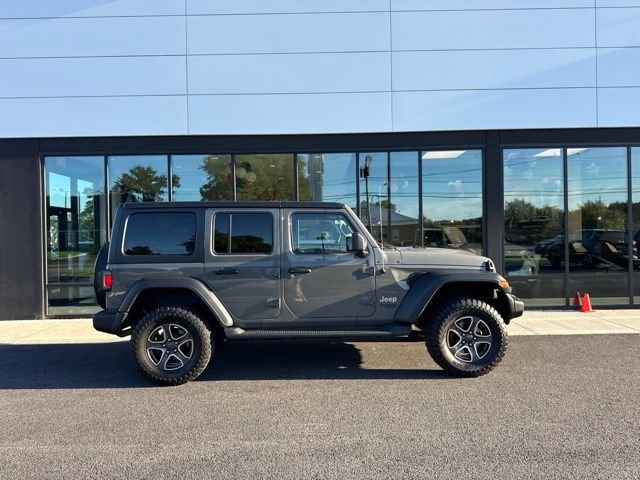 Used 2021 Gray Jeep Unlimited Sport S image 2