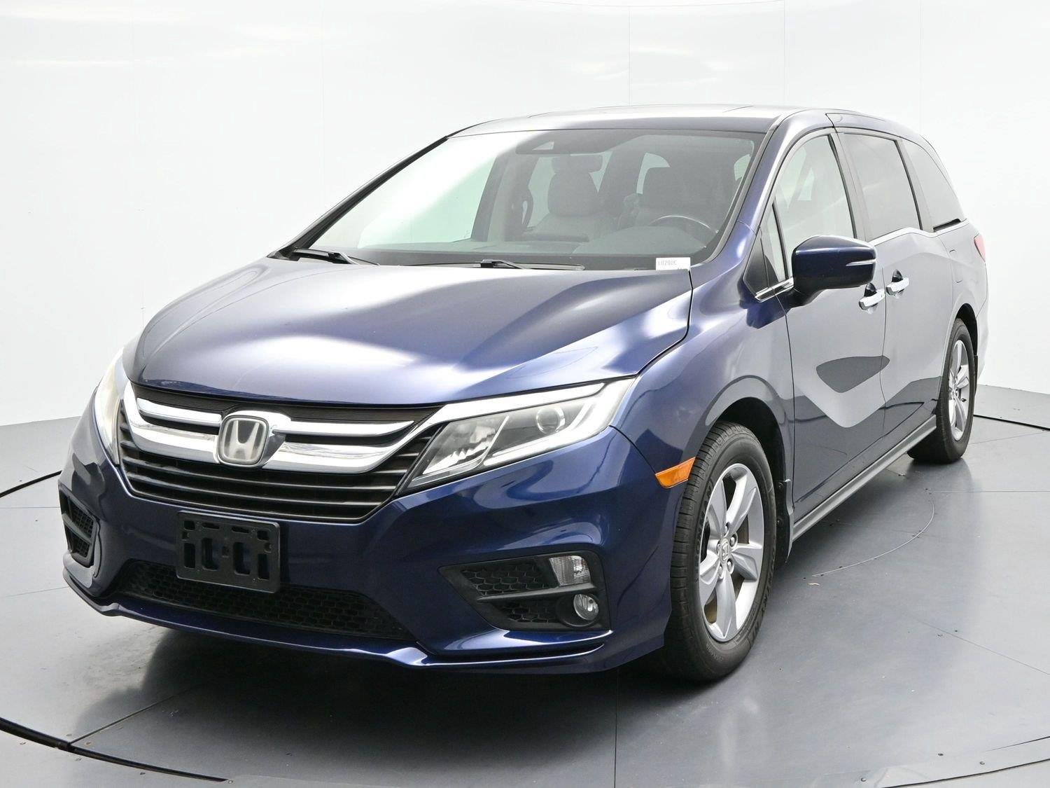 Used 2018 Blue Honda EX-L image 3