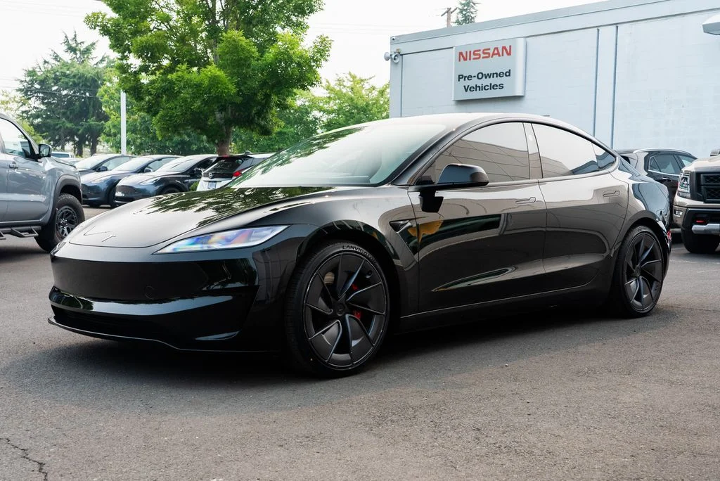 Used 2024 Black Tesla Performance image 3