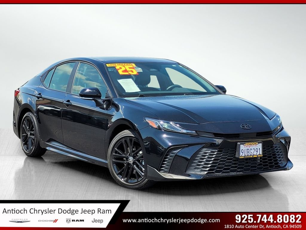 Used 2025 Black Toyota SE image 1