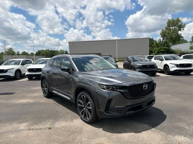 New 2026 Machine Gray Metallic Mazda 2.5 S Premium AWD image 1