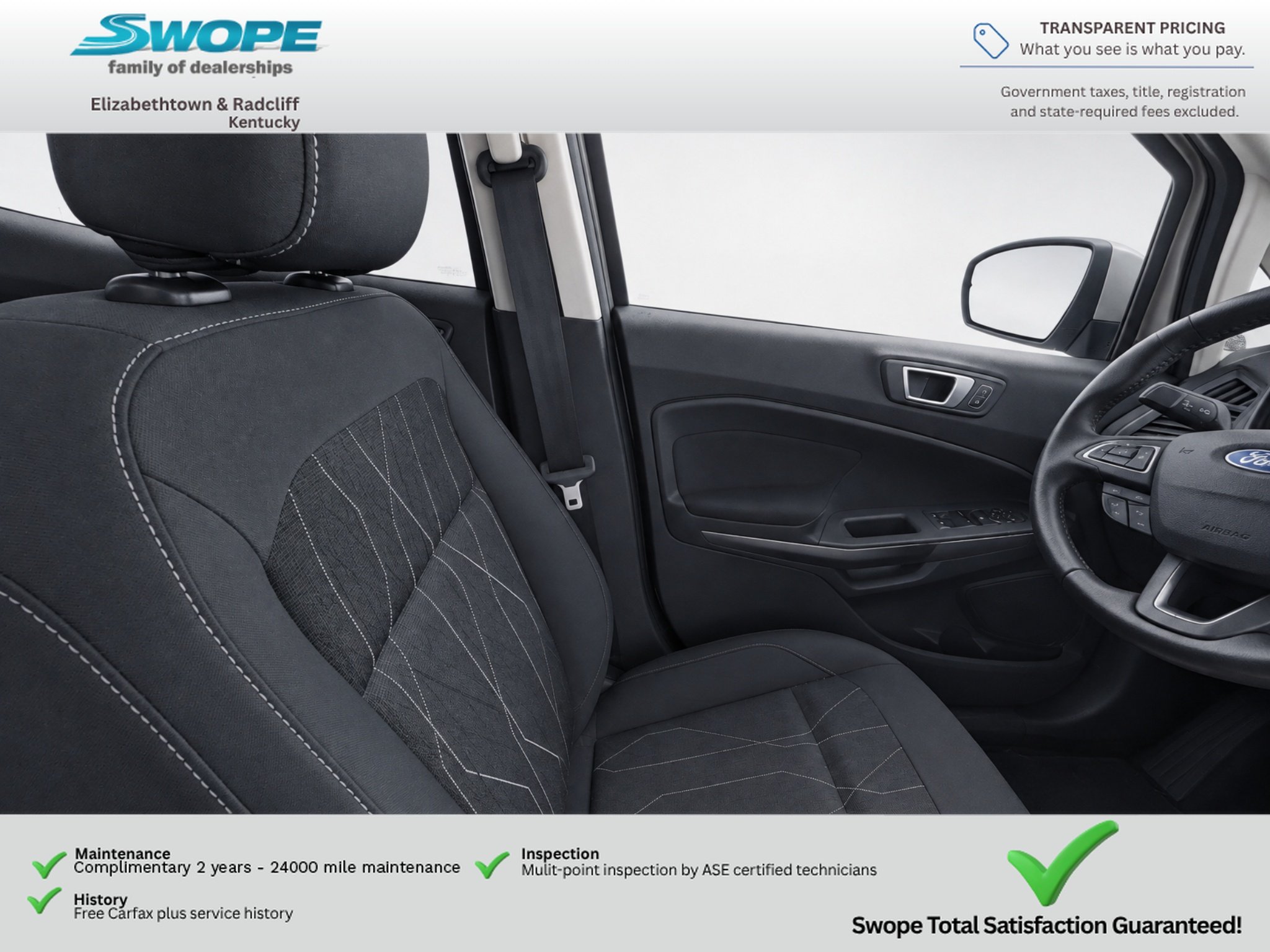 Used 2018 Diamond White Ford SE image 10