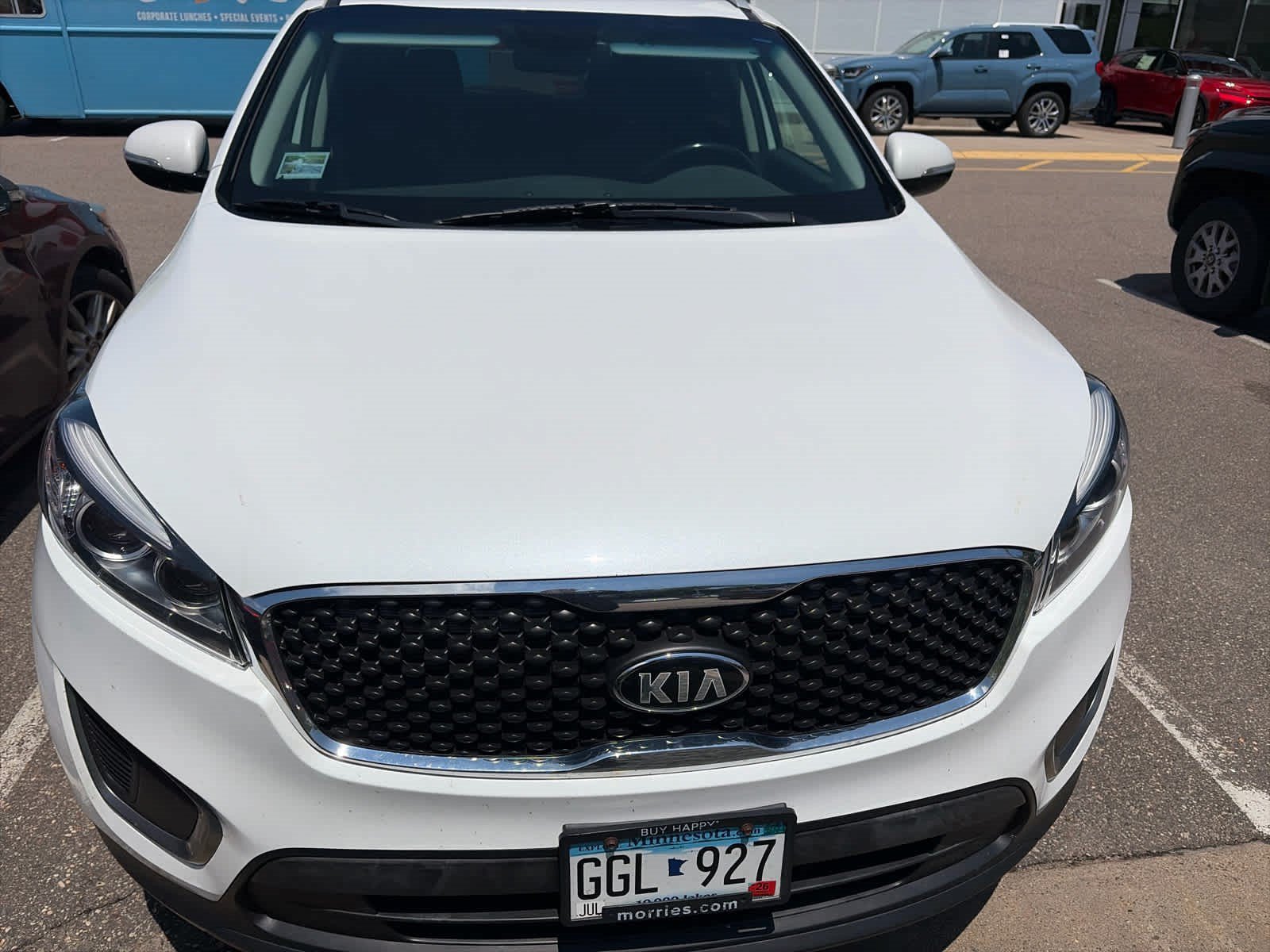 Used 2016 Kia Sorento LX with VIN 5XYPGDA37GG084901 for sale in Golden Valley, MN