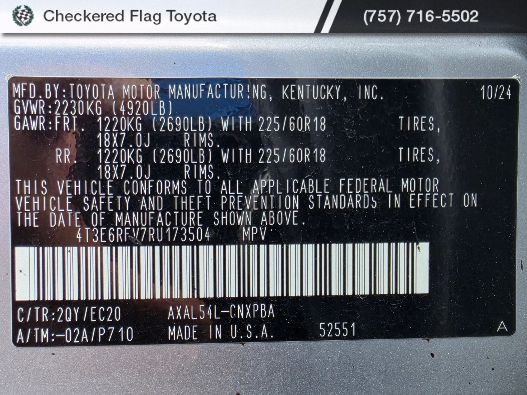 Used 2024 Silver Sky Metallic/Midnight Black Metallic Toyota XSE image 21
