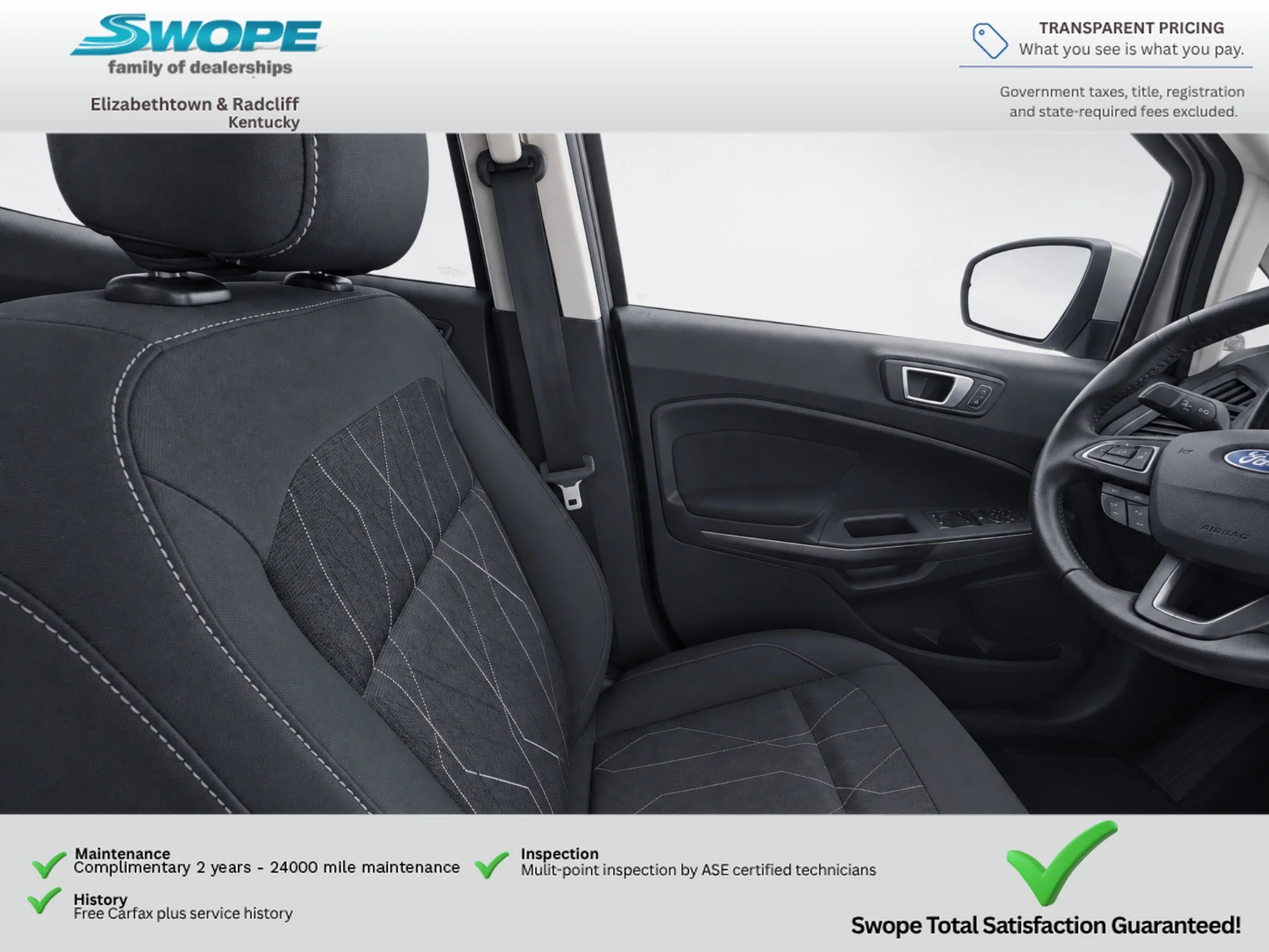 Used 2018 Diamond White Ford SE image 10