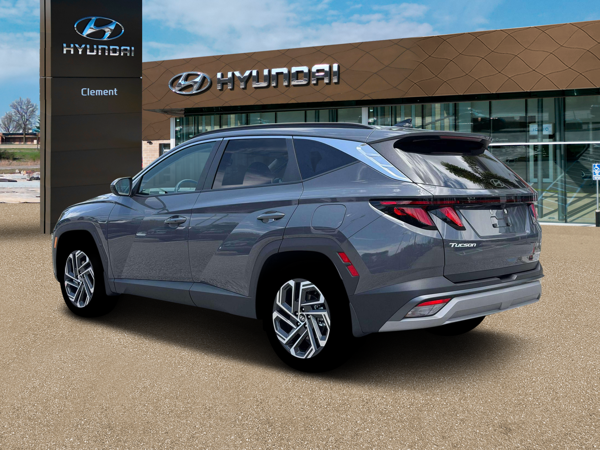 New 2026 Gray Hyundai SEL Plus AWD image 4