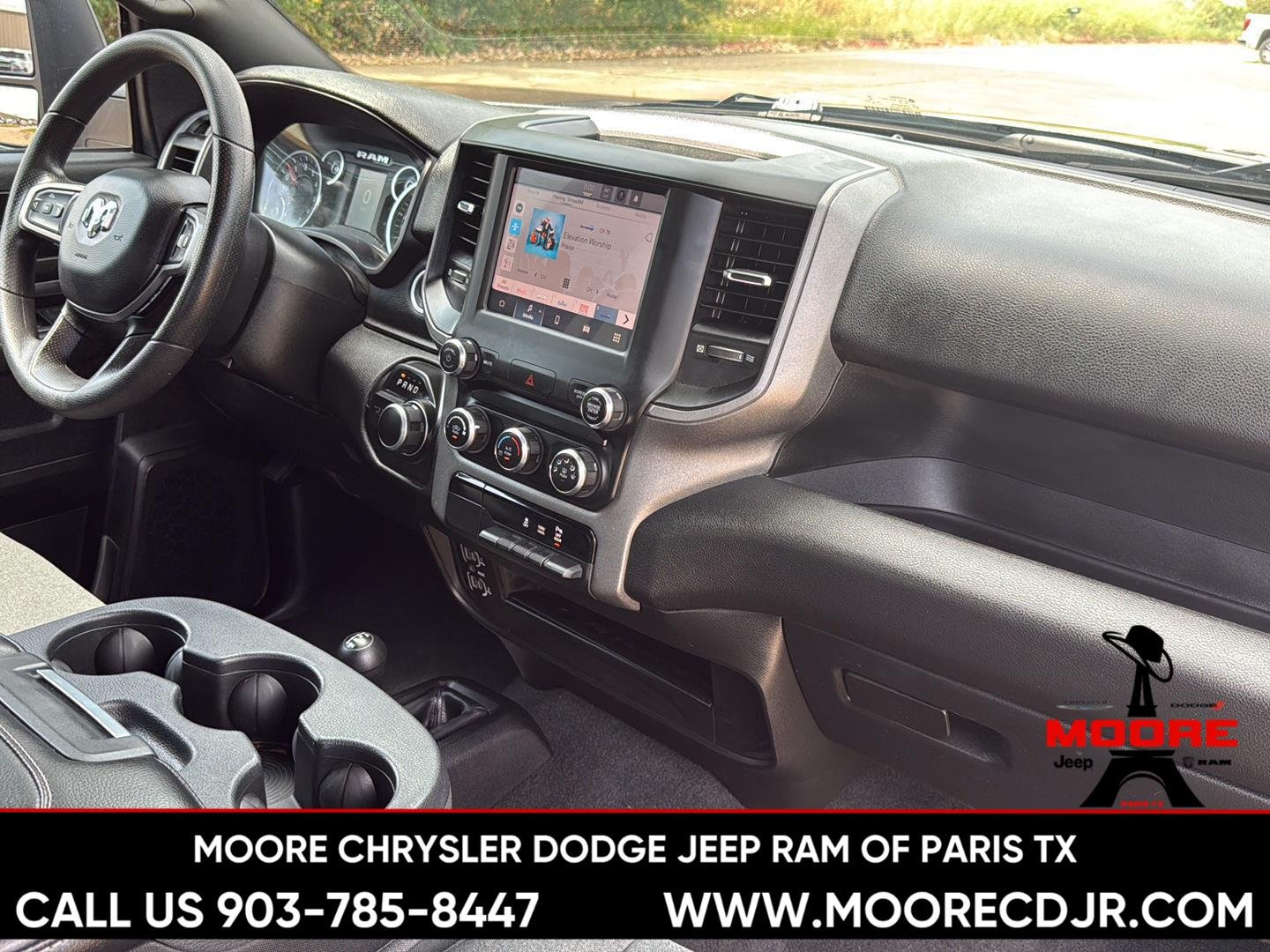 Used 2023 Diamond Black Crystal Pearlcoat Ram Tradesman image 33