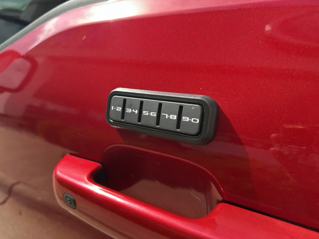New 2025 Rapid Red Metallic Tinted Clearcoat Ford Lariat® image 39