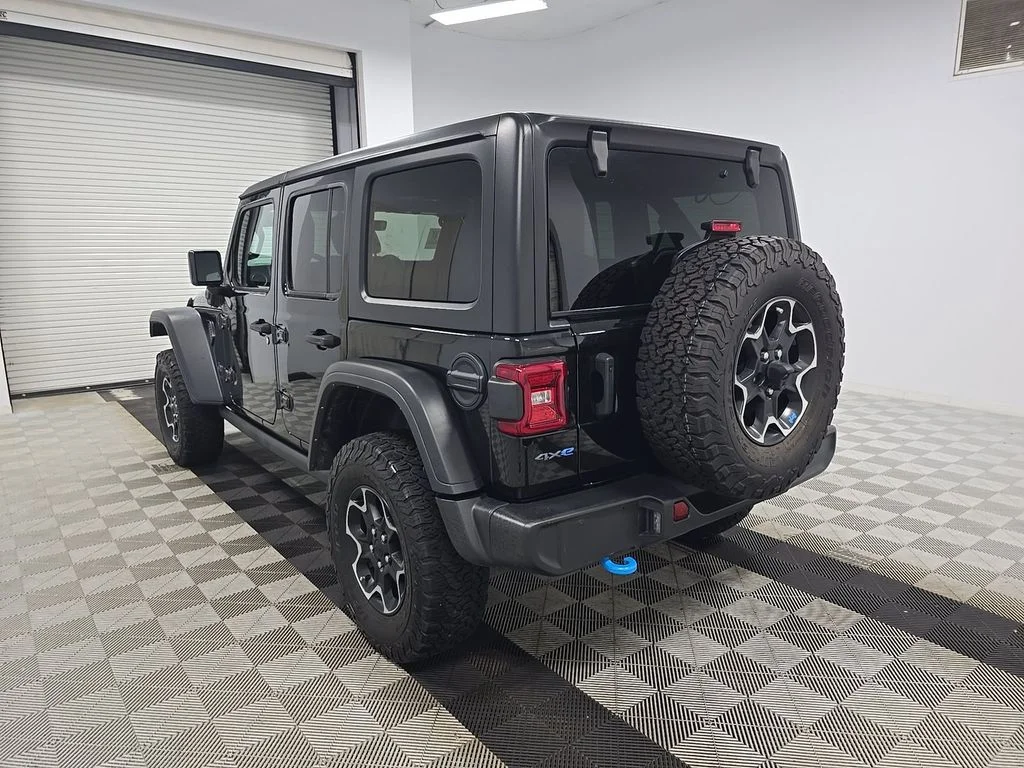 Used 2023 Black Jeep Rubicon 4xe image 4