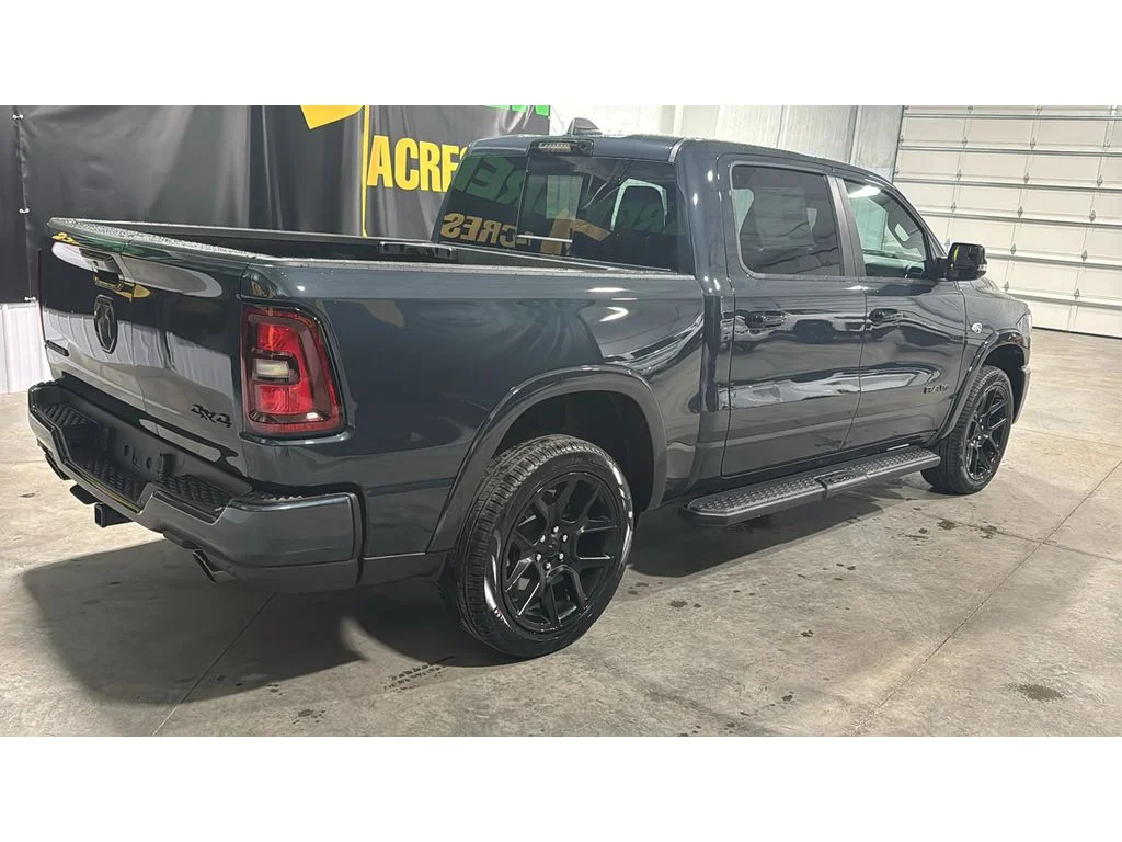 New 2026 Forged Blue Metallic Exterior Paint RAM Laramie image 5