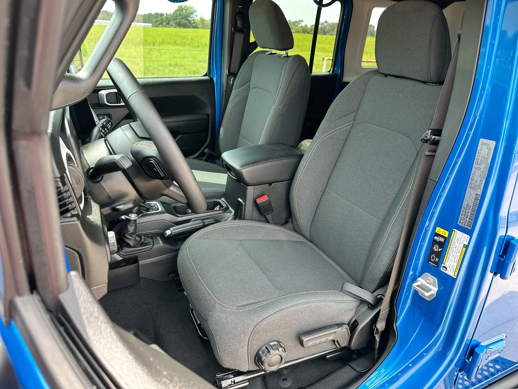 Used 2024 Hydro Blue Pearl Coat Jeep Sport image 11
