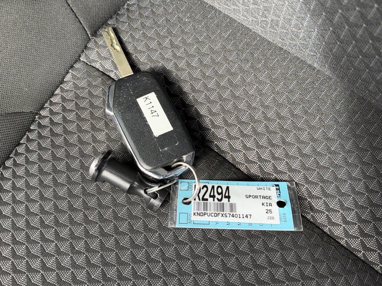 Certified Used 2025 Snow White Pearl Kia LX image 28