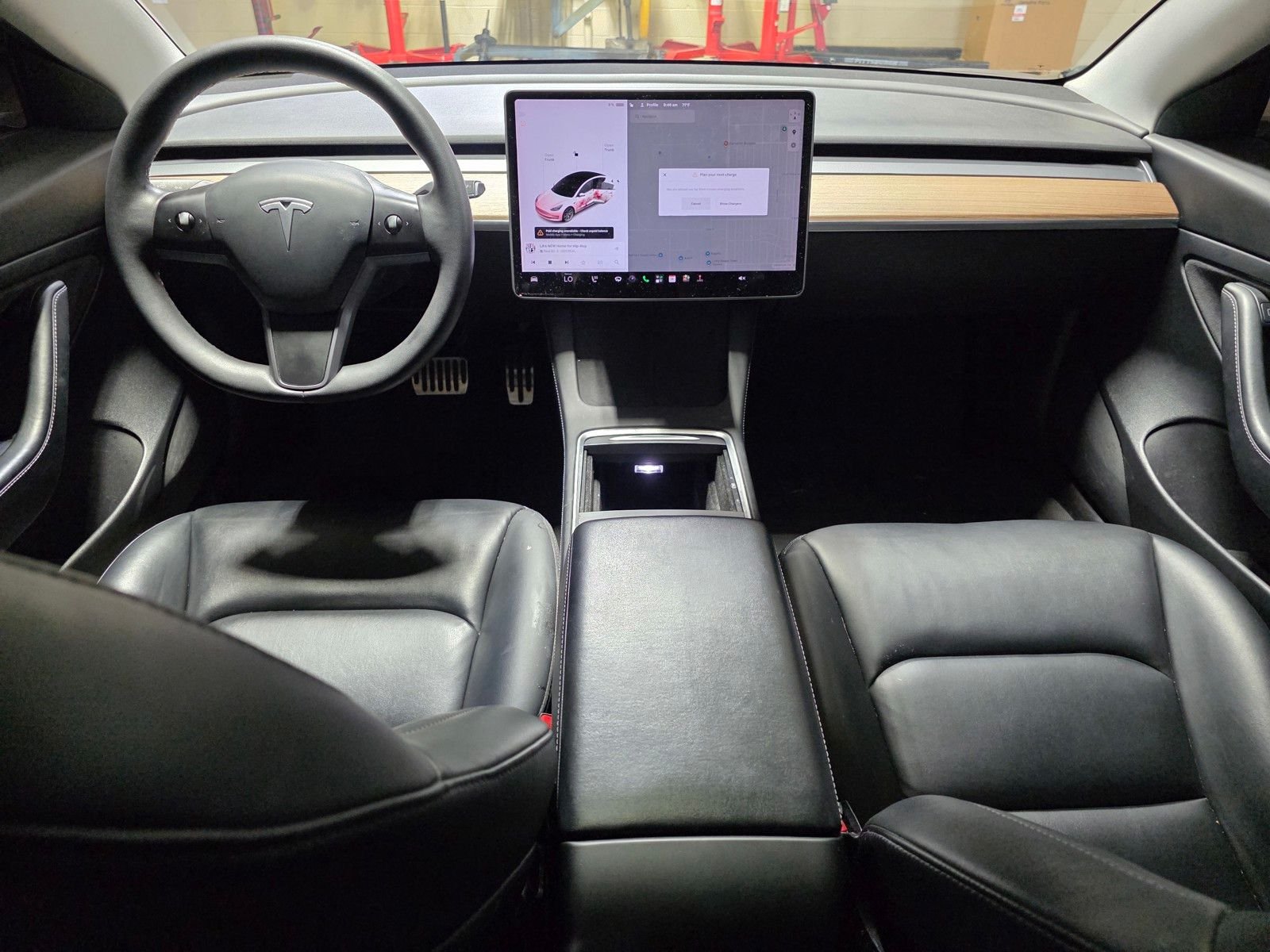 Used 2021 Solid Black Tesla Standard Range Plus image 14