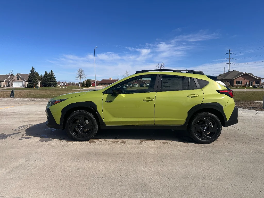 New 2026 CITRON YELLOW PEARL Subaru Sport Hybrid image 1