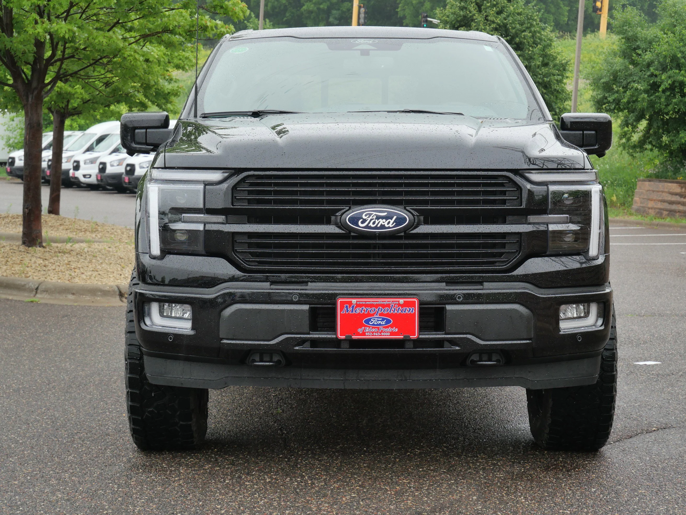 New 2026 Agate Black Metallic Ford Platinum® image 2