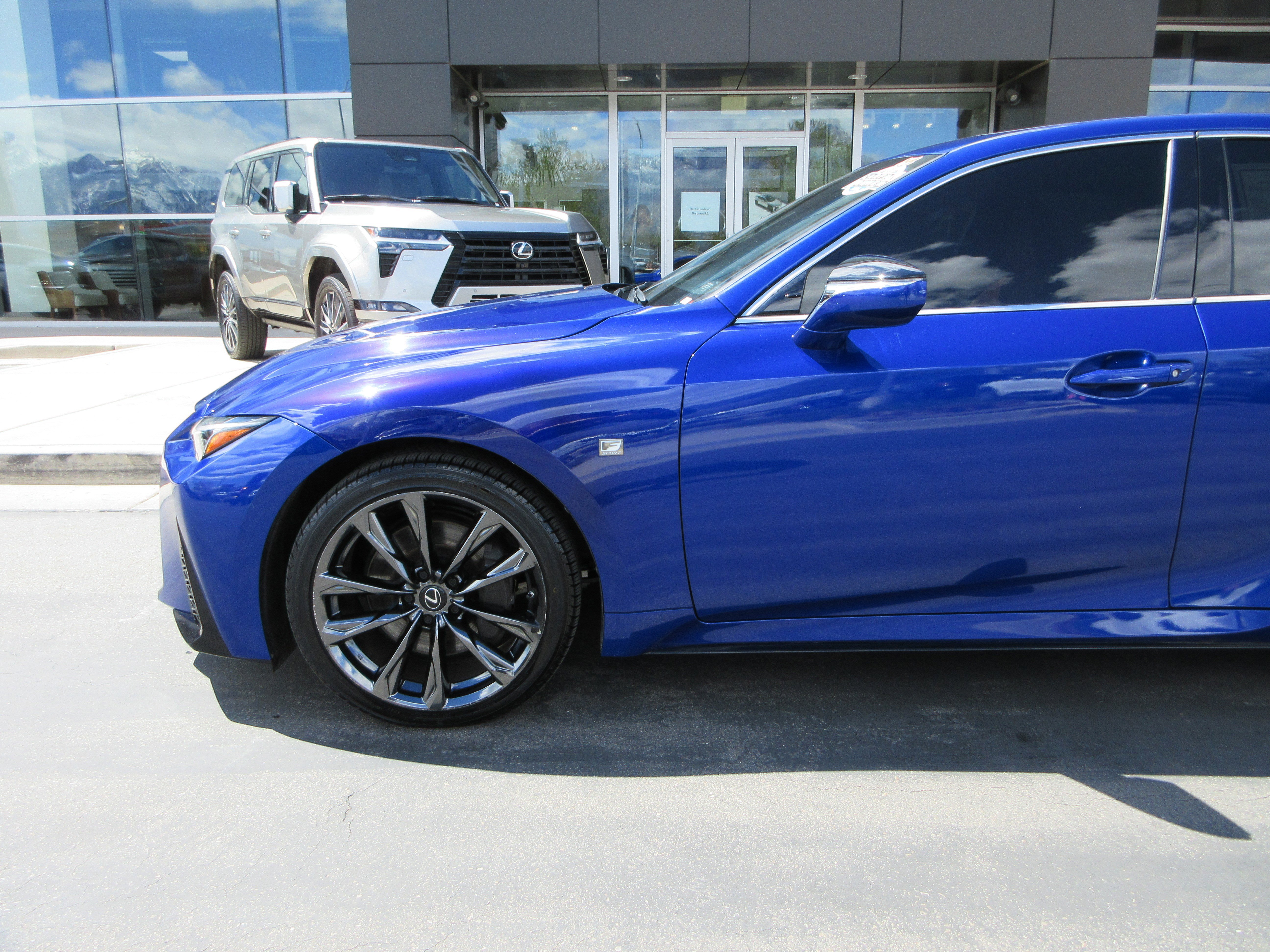 Used 2024 Ultrasonic Blue 2.0 Lexus 350 F SPORT image 2