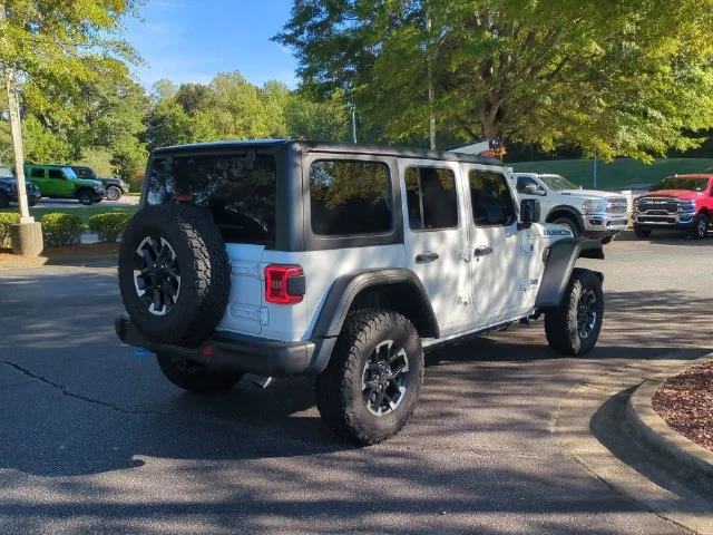 Used 2024 White Jeep Rubicon 4xe image 5