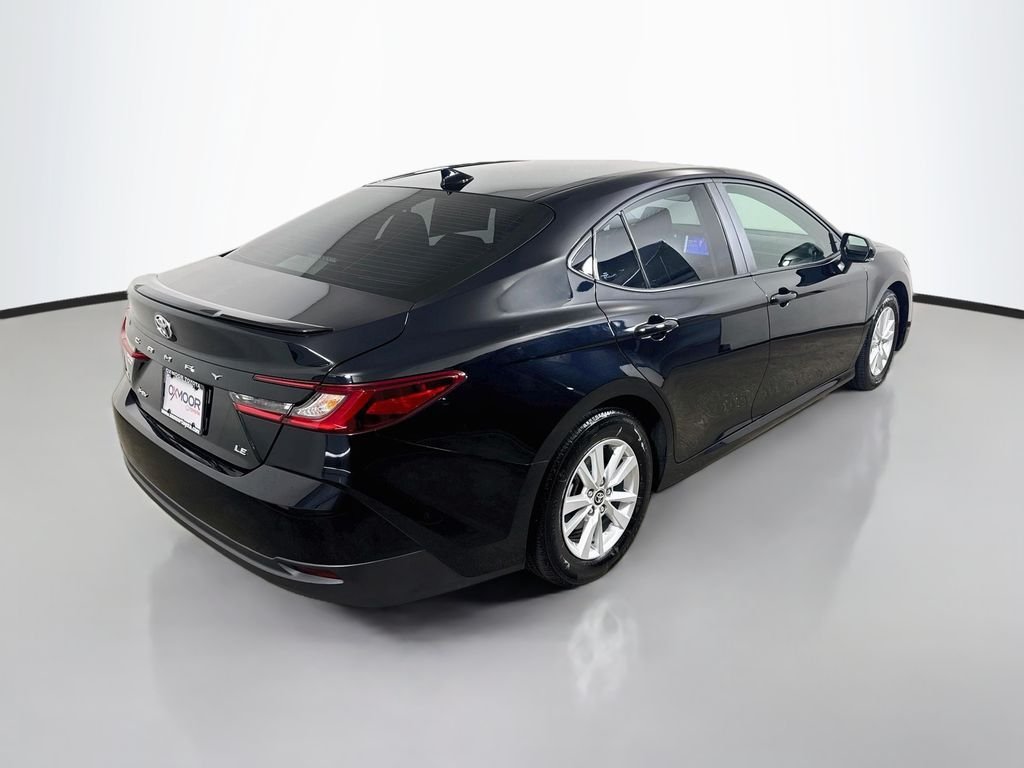 Used 2025 Midnight Black Metallic Toyota LE image 7