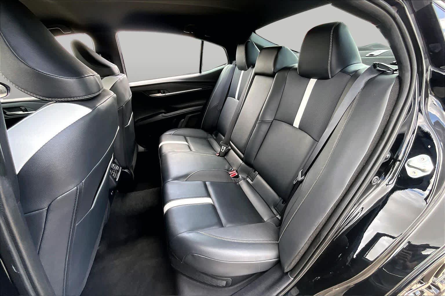Used 2025 Midnight Black Metallic Toyota SE image 21