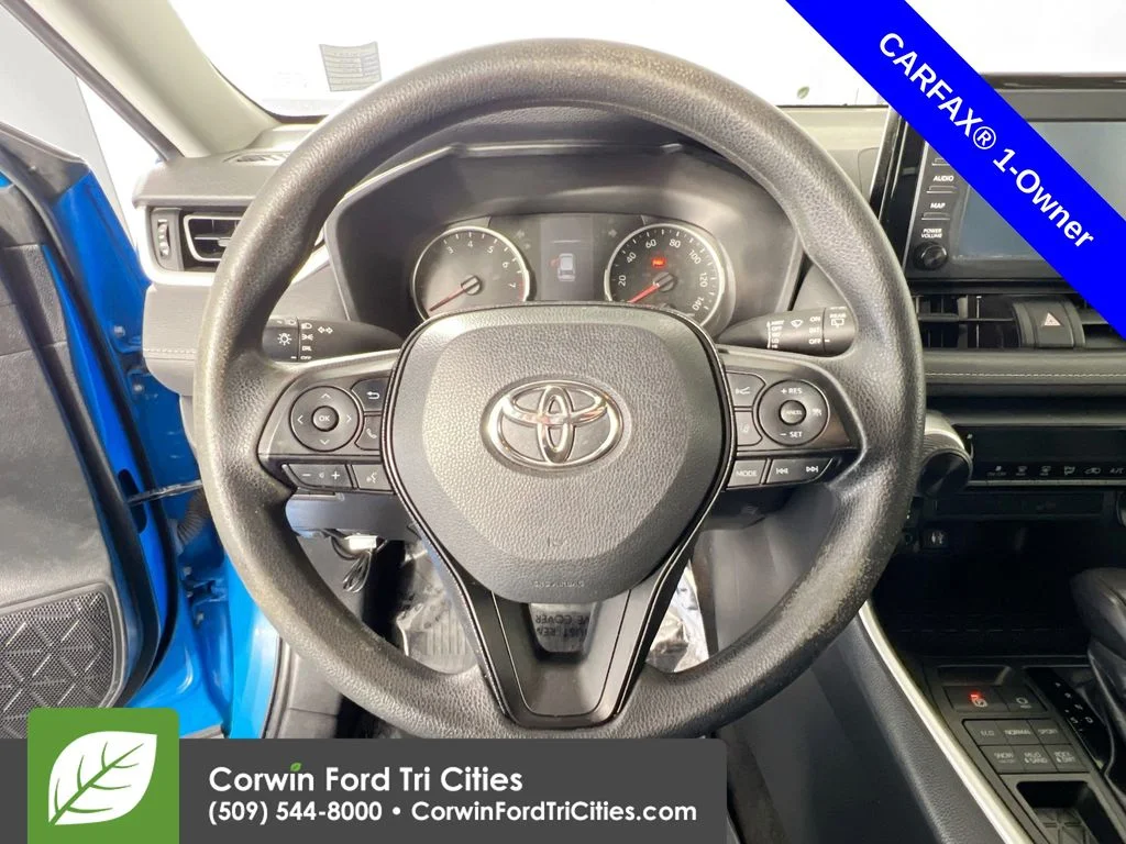 Used 2019 Blue Flame Toyota LE image 8