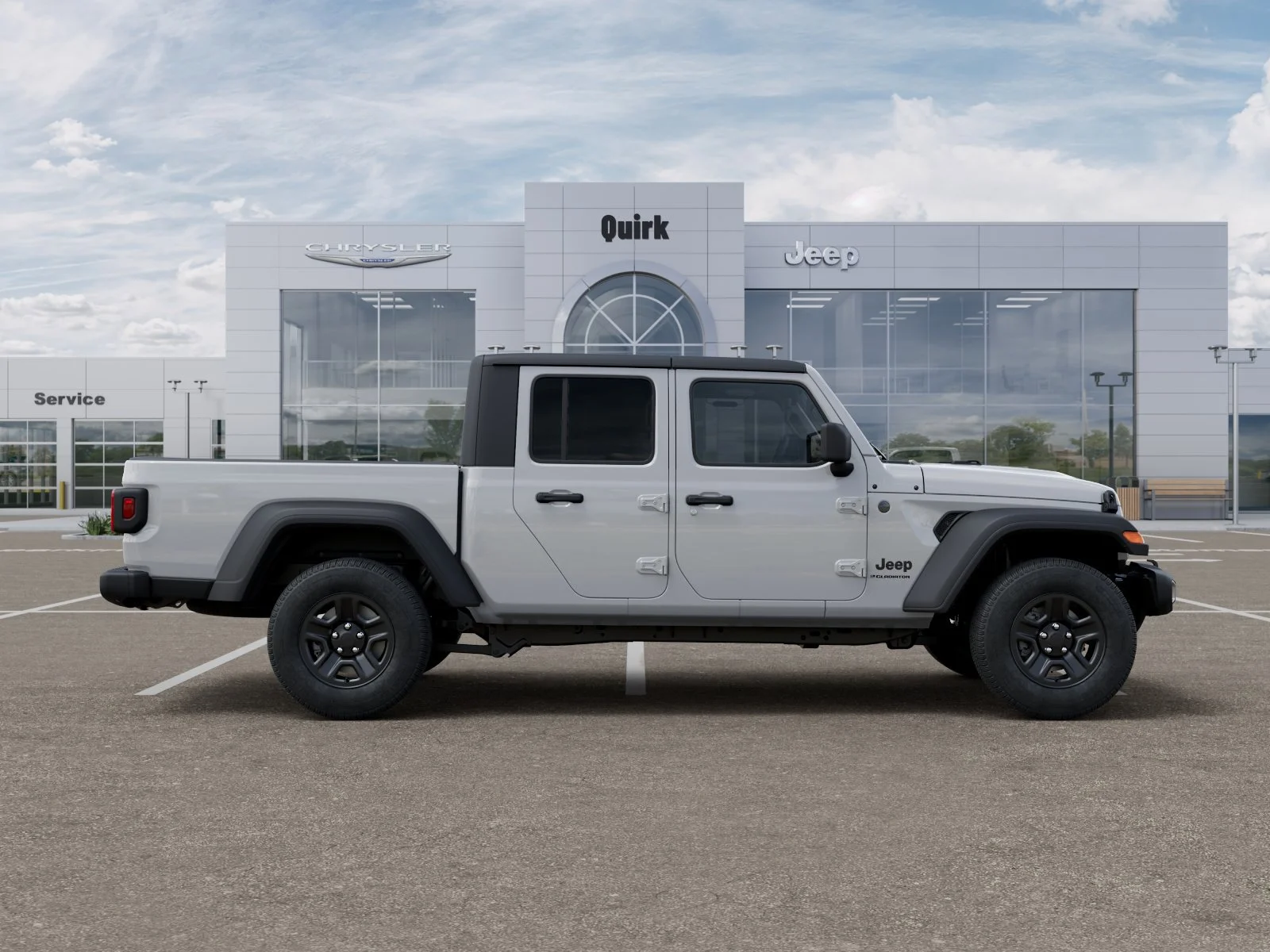 New 2026 Bright White Clear-Coat Exterior Paint Jeep Sport image 21