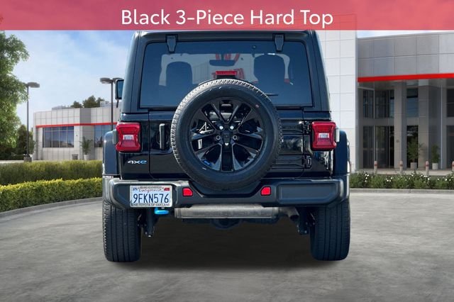 Used 2023 Black Jeep Sahara 4xe image 6